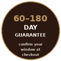 60 to 180 day money-back guarantee; window depends on payment method